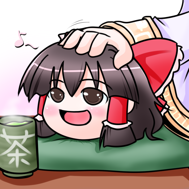 reimu (touhou) drawn by akatsukisenbei | One Yukkuri Place